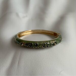 Floral Enamel Bracelet